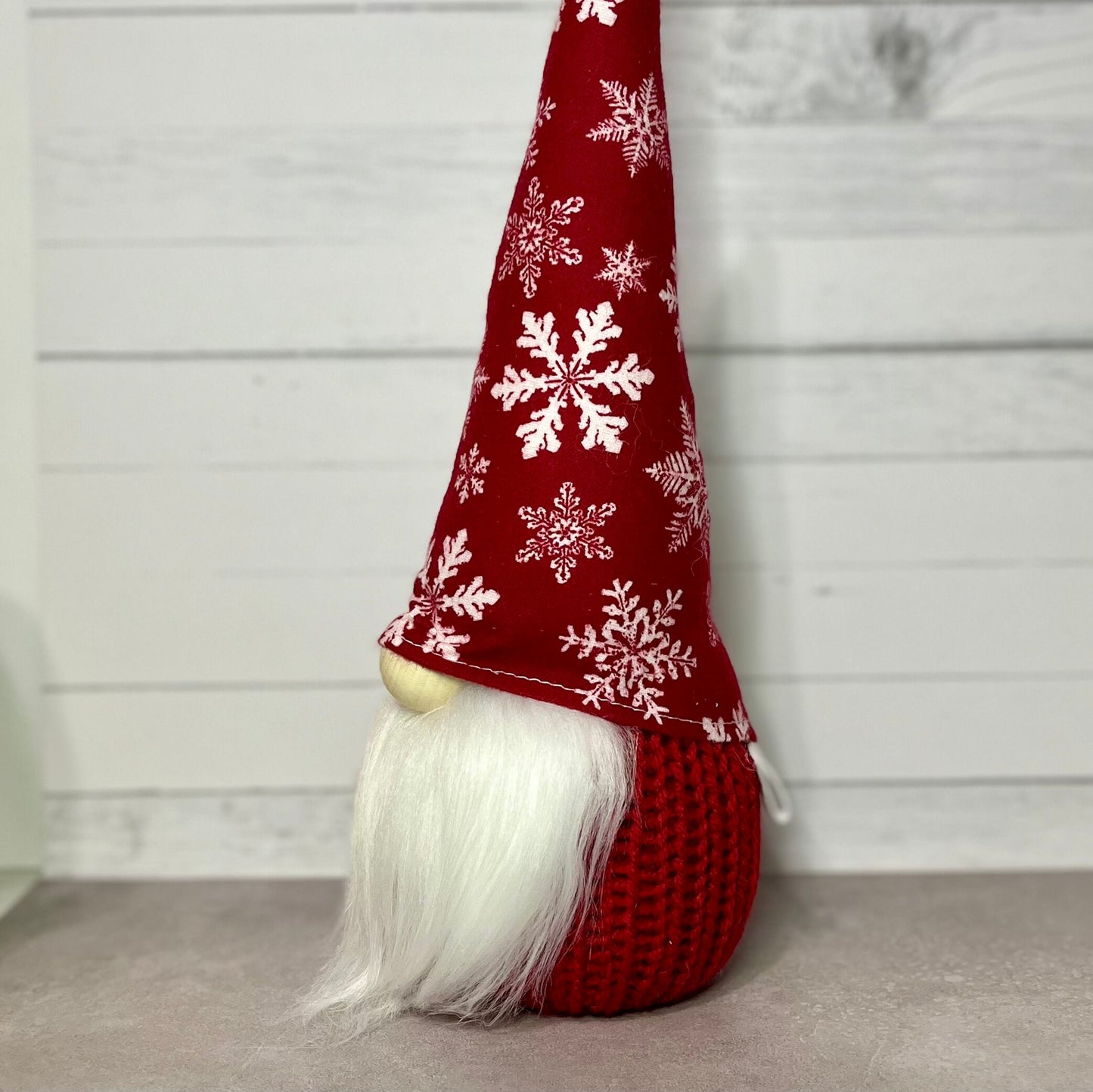 Winter Snowflake Gnome / Holiday Tiered Tray Decor / Christmas Gnome Decorations