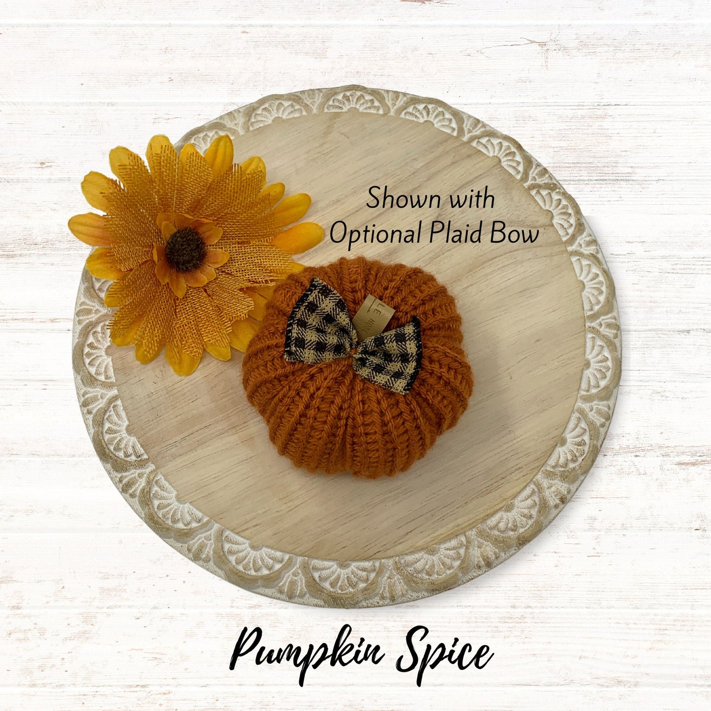 Fall Pumpkins / Autumn Tiered Tray Decor / Rustic Farmhouse Decorations