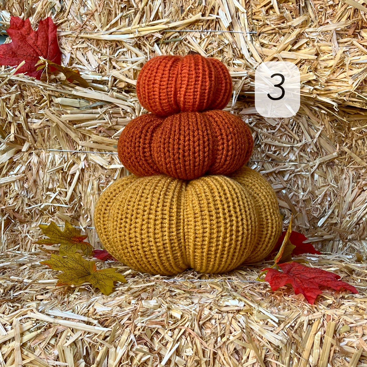 Fall Pumpkins / Harvest Gold Autumn Tiered Tray Decor / Rustic Farmhouse Decorations