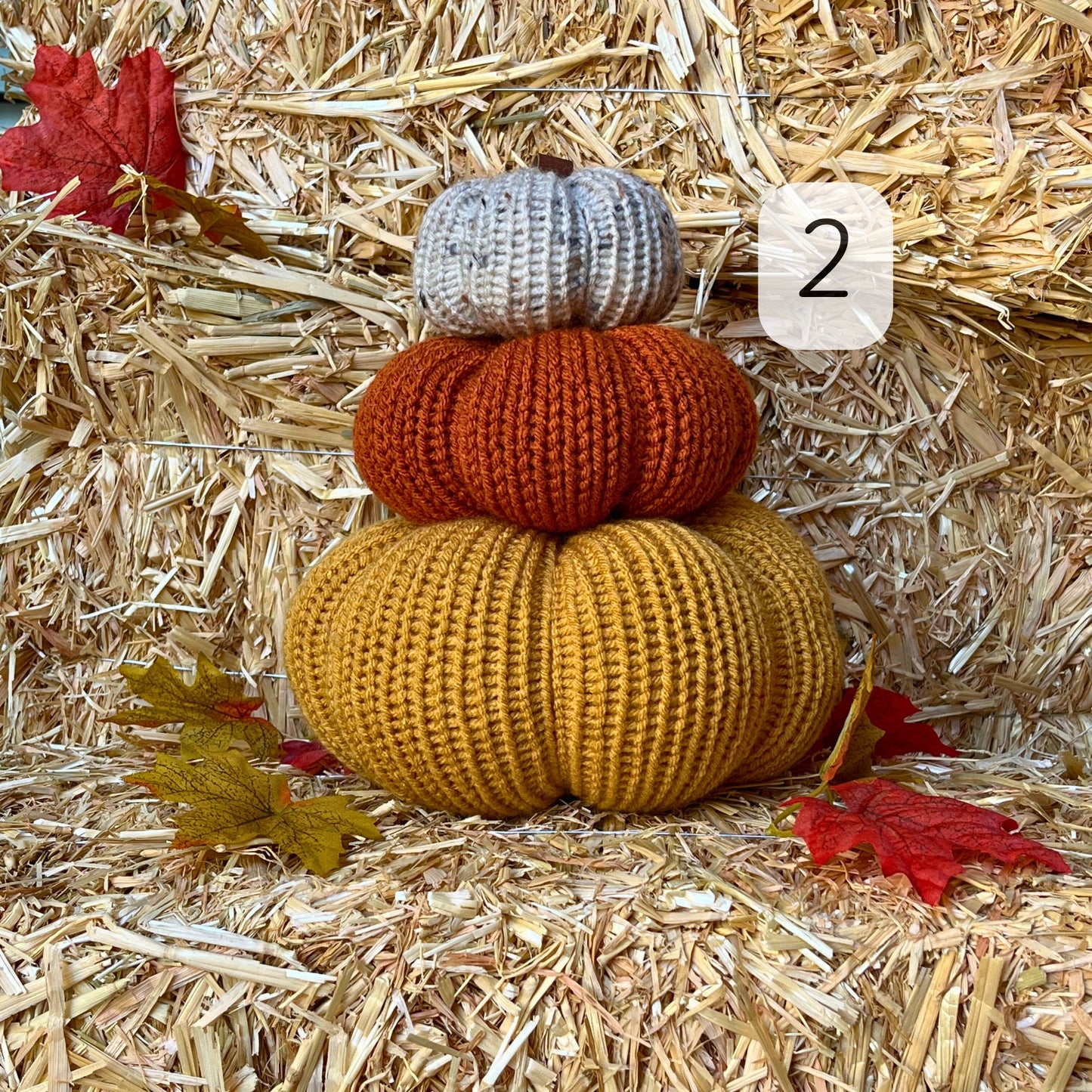 Fall Pumpkins / Harvest Gold Autumn Tiered Tray Decor / Rustic Farmhouse Decorations