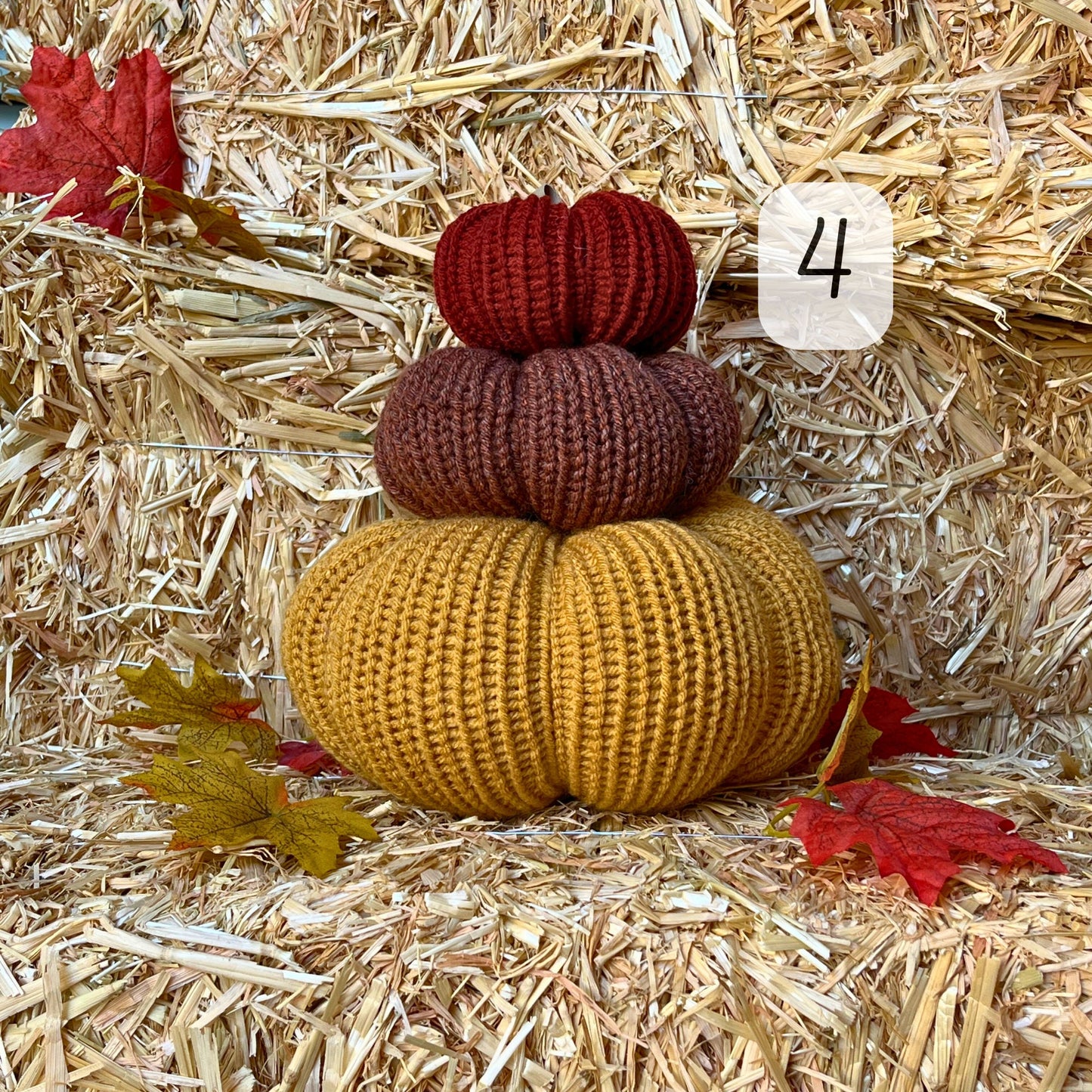 Fall Pumpkins / Harvest Gold Autumn Tiered Tray Decor / Rustic Farmhouse Decorations