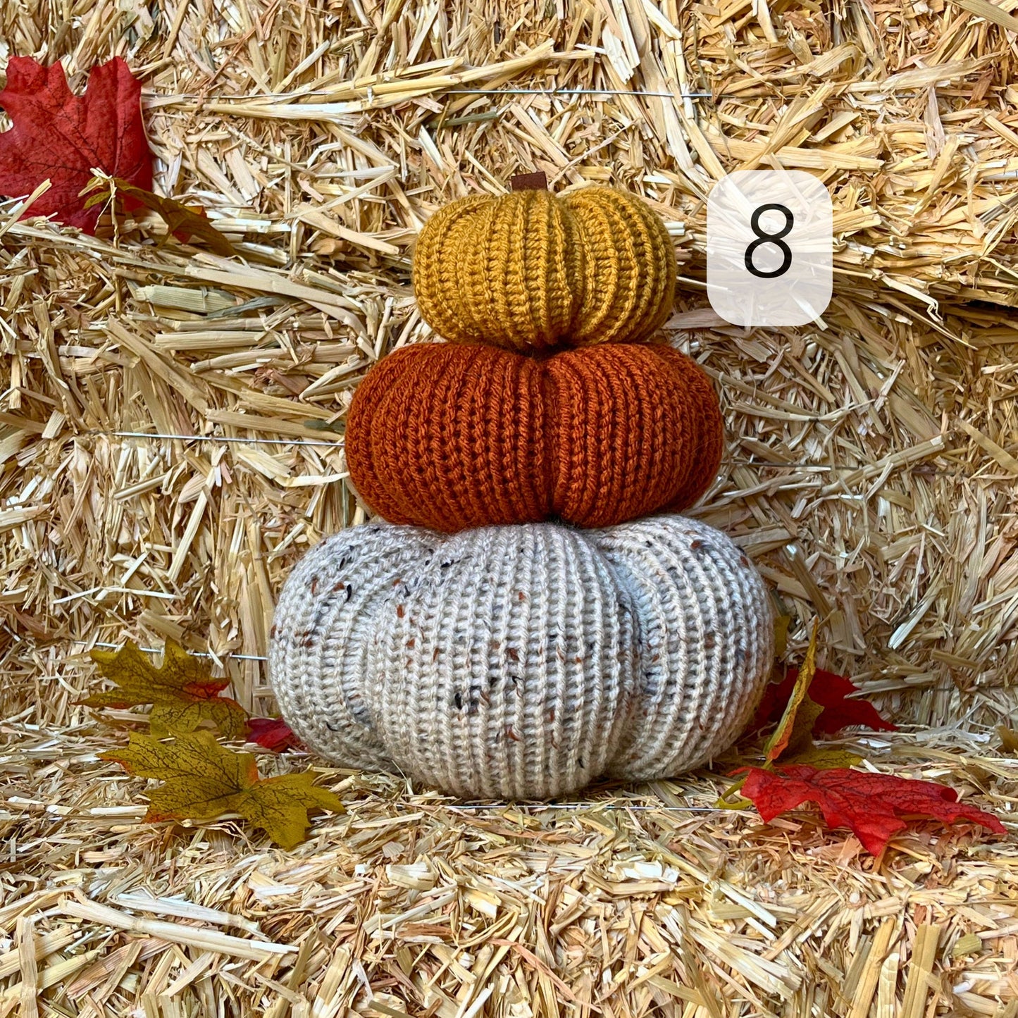 Fall Pumpkins / All Natural Autumn Tiered Tray Decor / Rustic Farmhouse Decorations