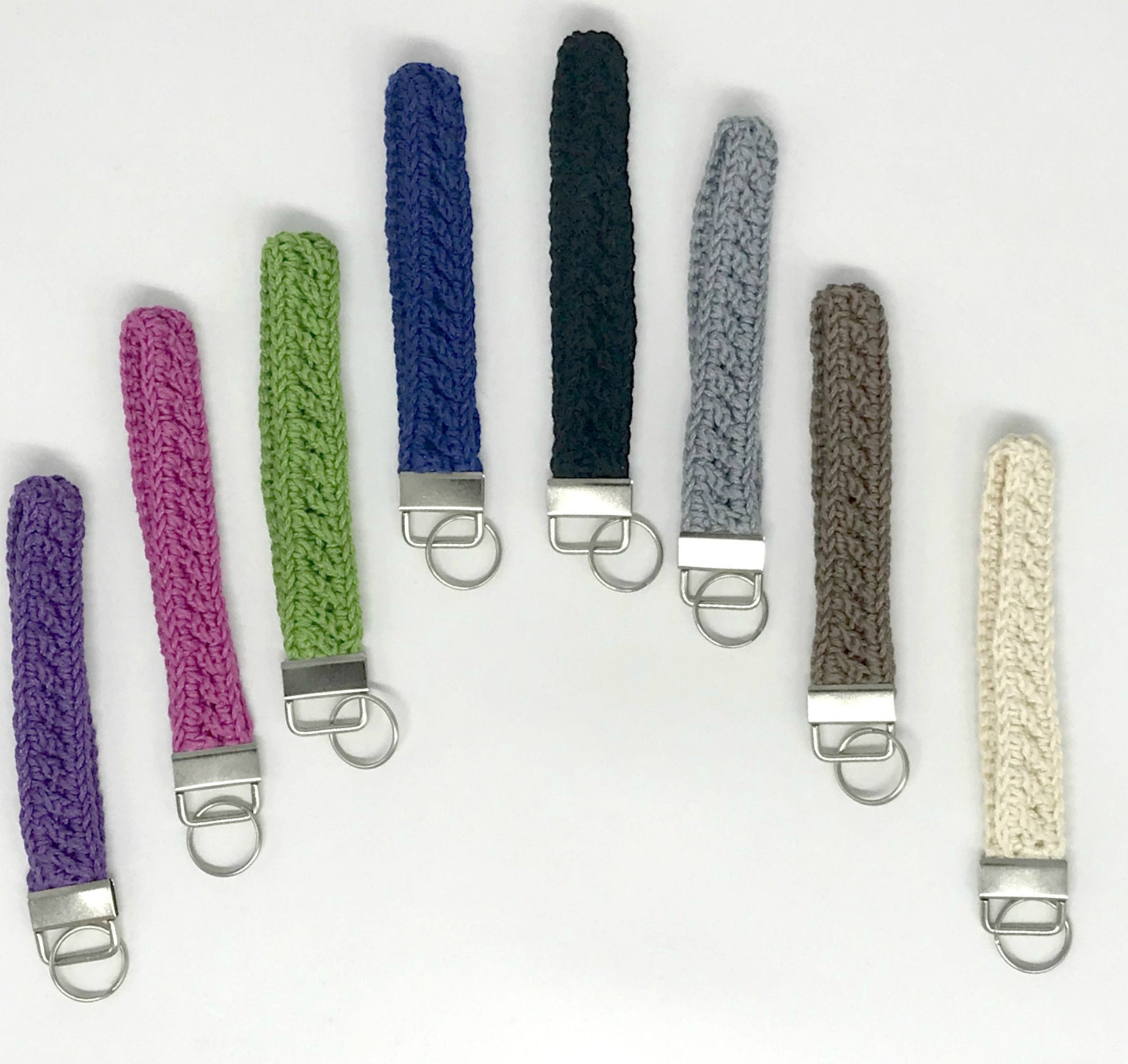 Key Fob Wristlet, Keychain Wristlet, Fall & Halloween Colors