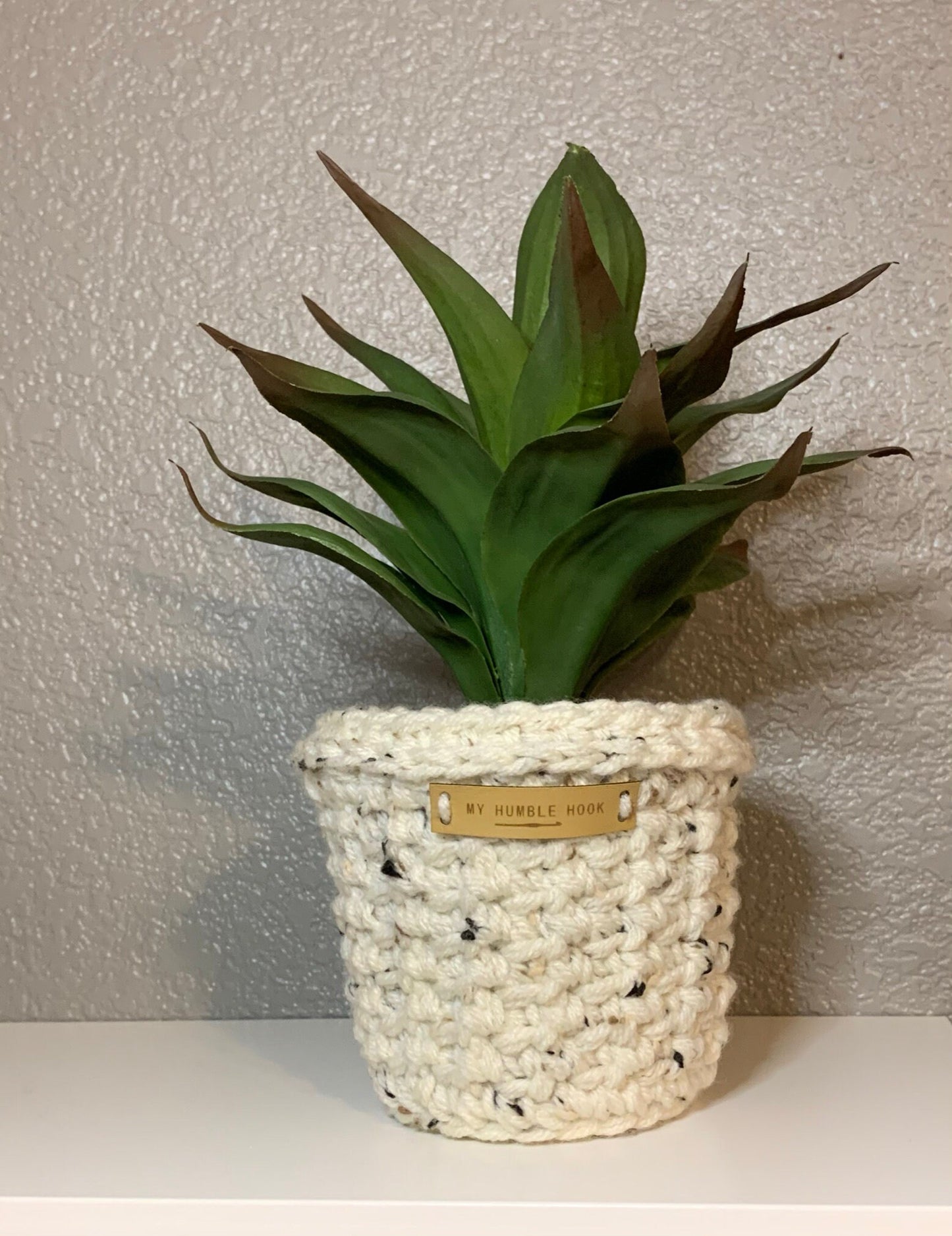 Small 4" Plant Basket / Storage Basket / Home Decor