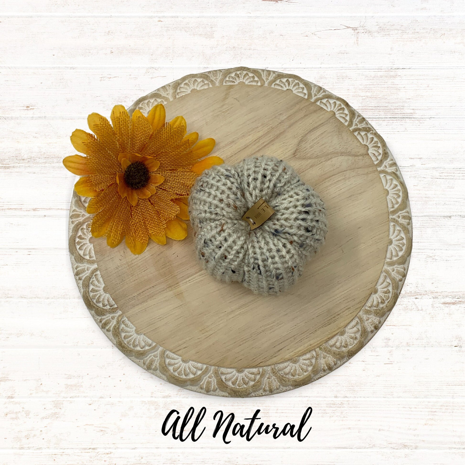 Fall Pumpkin Stacks / Autumn Tiered Tray Decor / Rustic Farmhouse Decorations