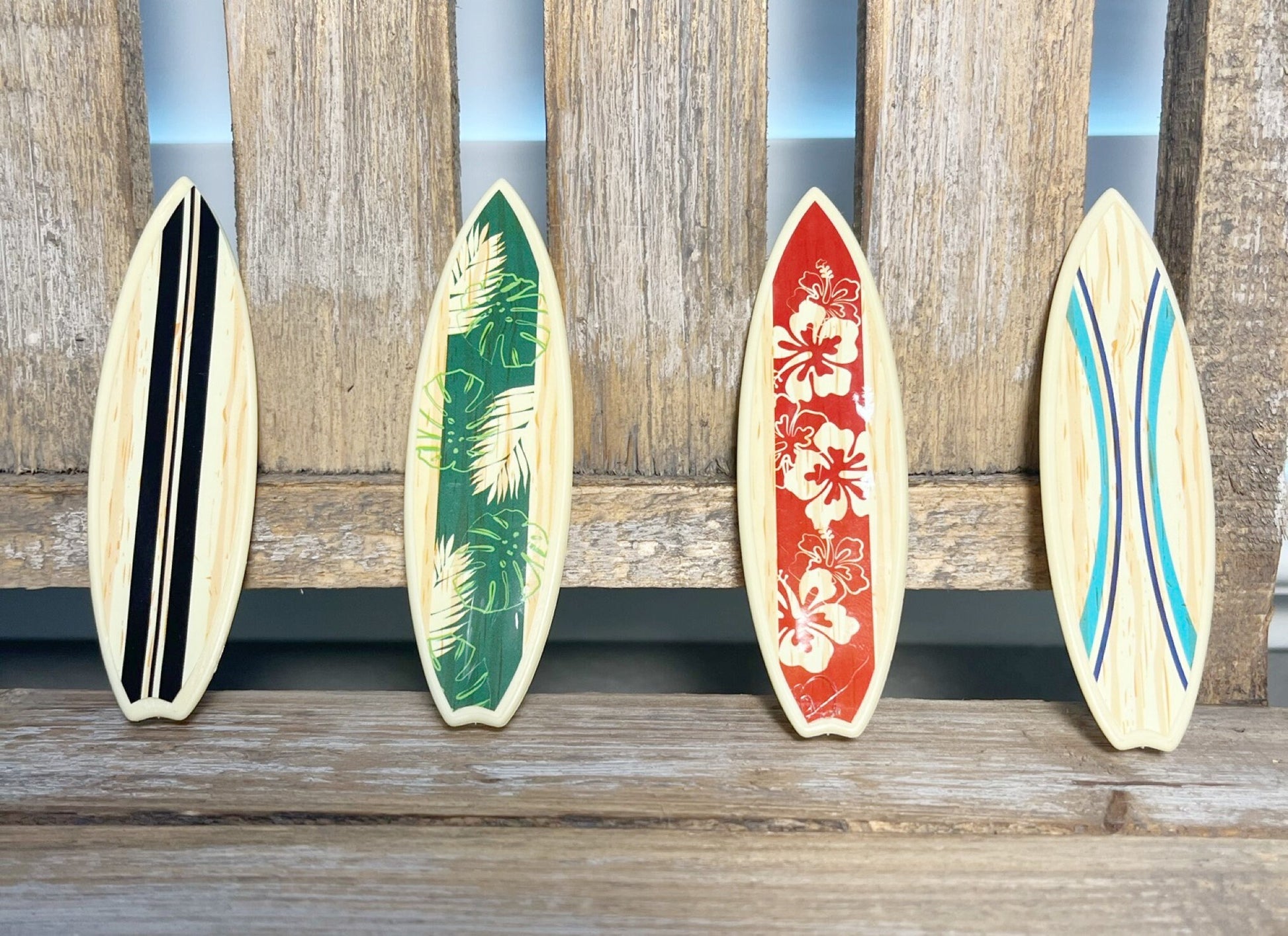 Surf's Up Farmhouse Gnome / Tiered Tray Decor / Rustic Gnome / Sandy beach Gnome