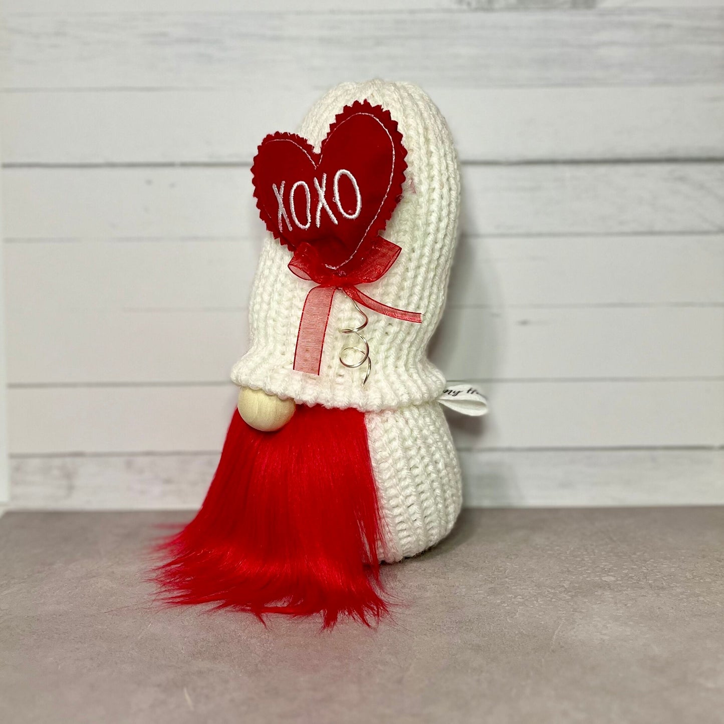 Love in my Heart Gnome / Valentines Day Tiered Tray Decor / Spring Gnome Decorations