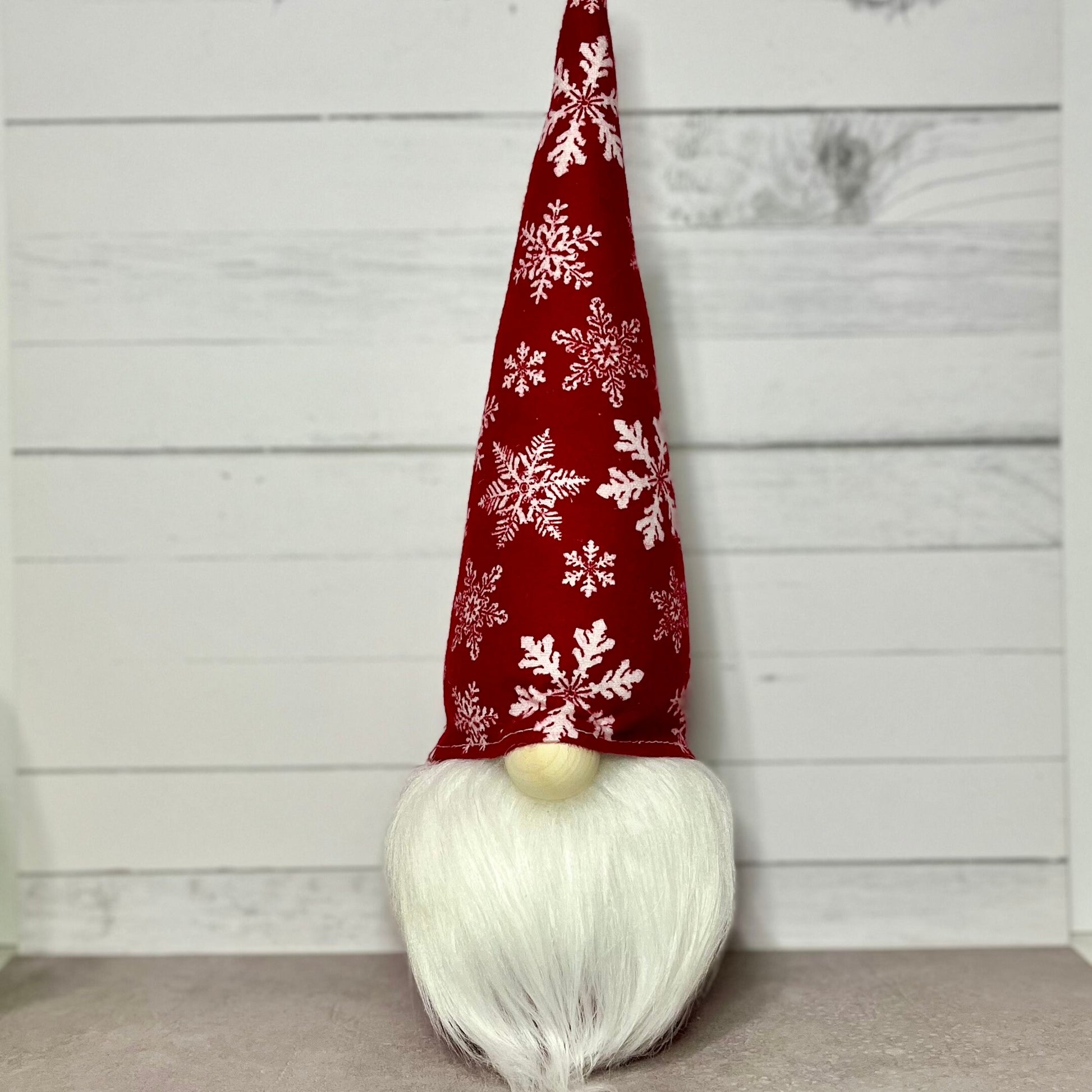 Winter Snowflake Gnome / Holiday Tiered Tray Decor / Christmas Gnome Decorations
