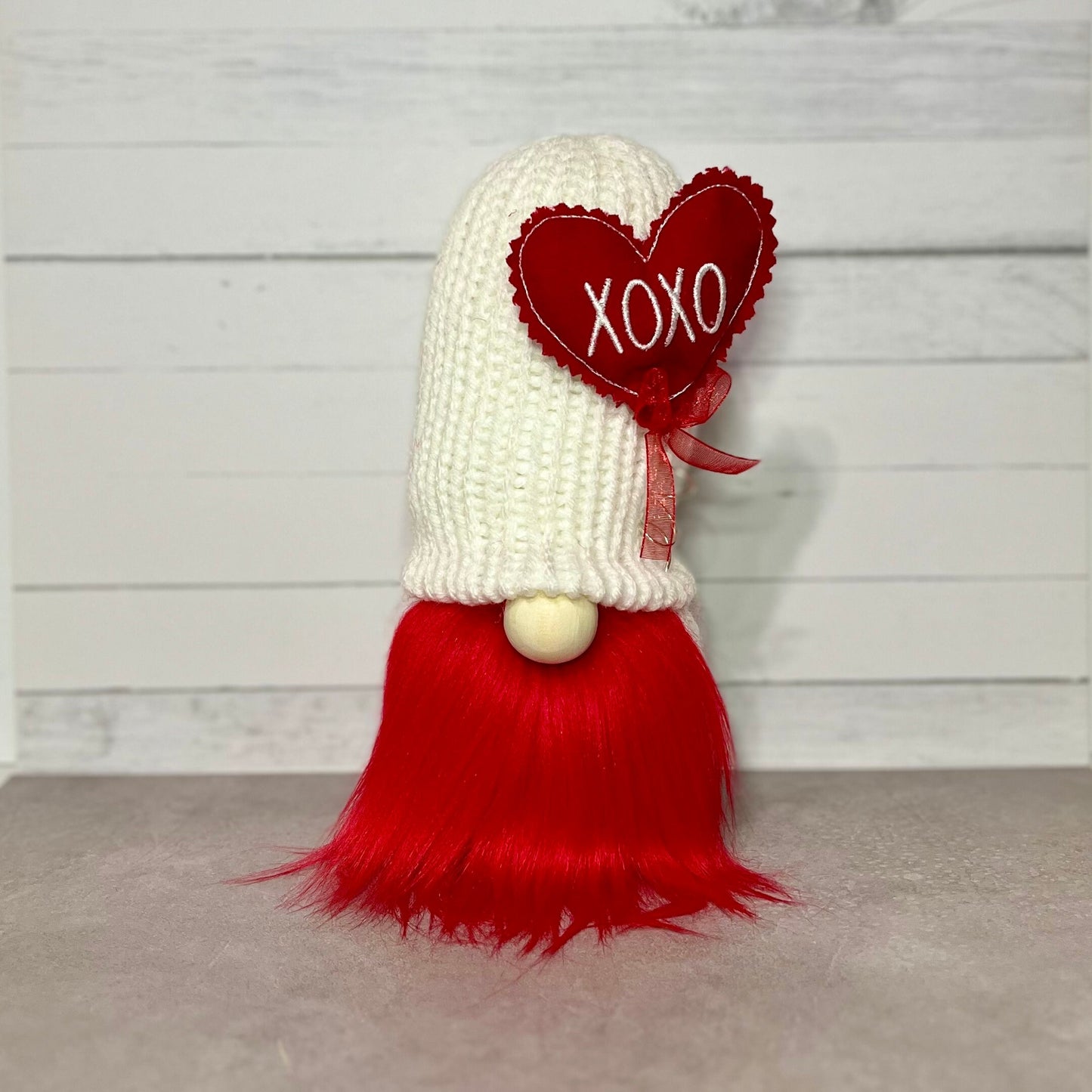 Love in my Heart Gnome / Valentines Day Tiered Tray Decor / Spring Gnome Decorations