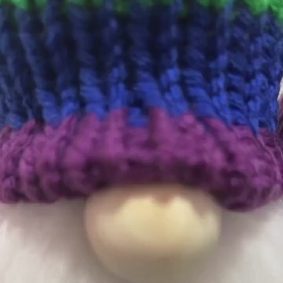 Rainbow Pride Gnome / Gay Pride Tiered Tray Decor / Rustic Farmhouse Decor / LGBTQ Gnome