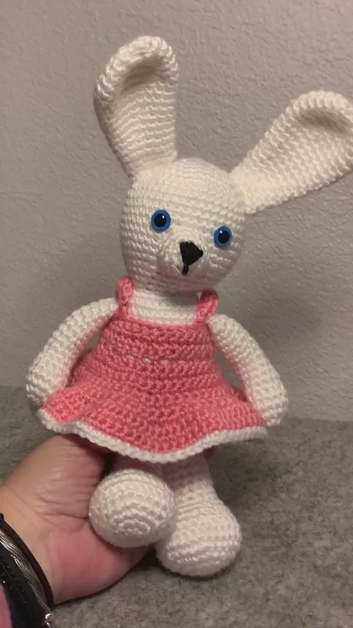 Stuffed Rabbit / Easter Bunny / Dress Up Toy