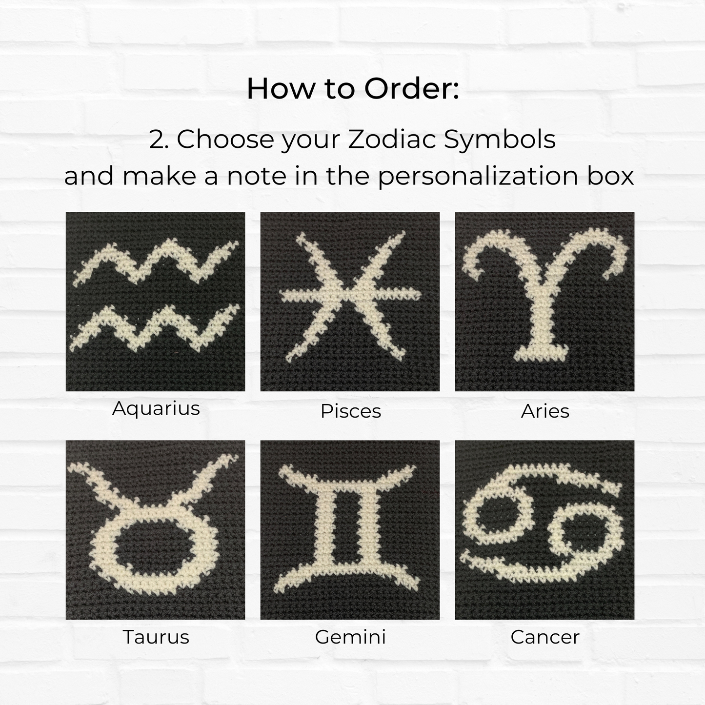 Sun Moon and Rising Astrology Wall Hanging / Zodiac Sign Wall Decor