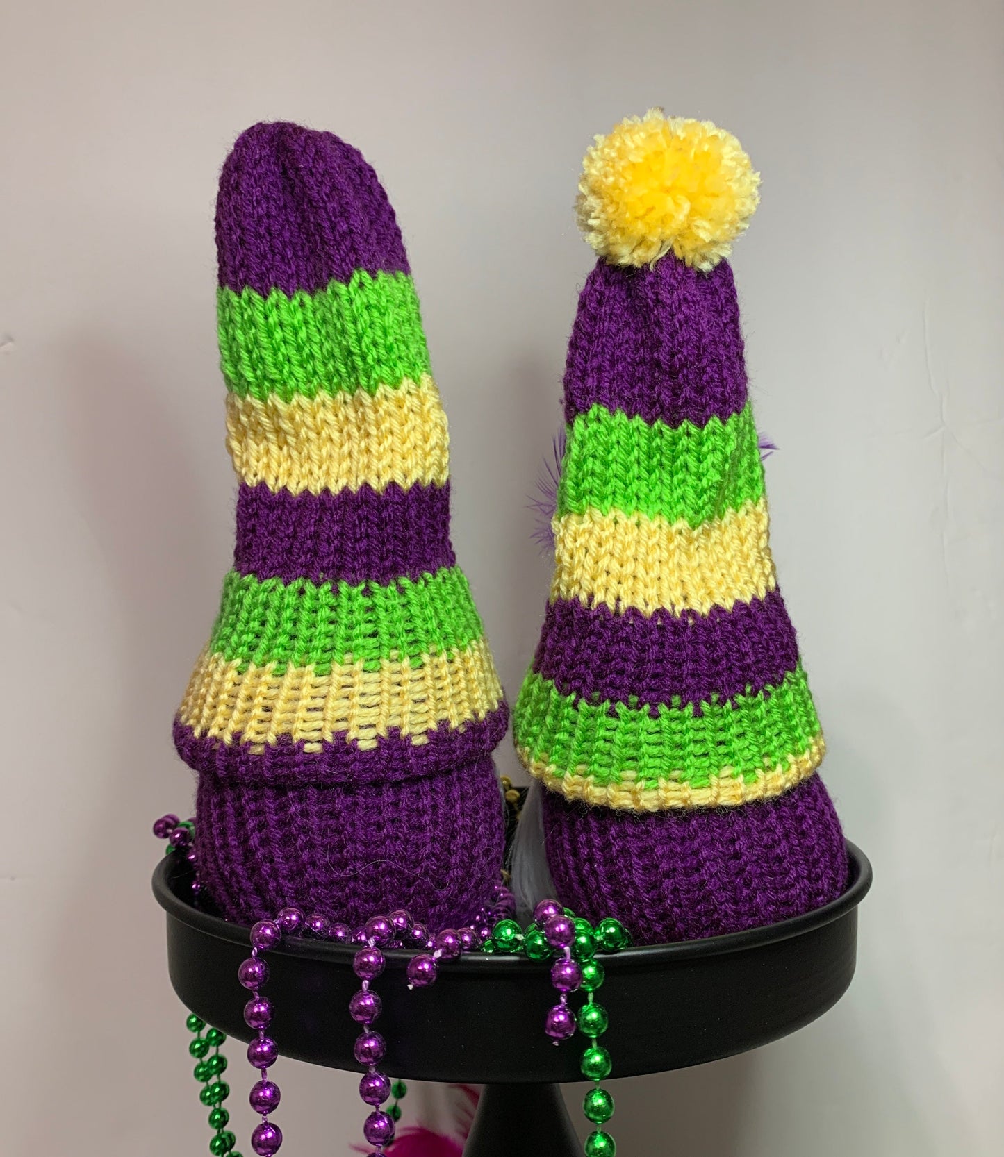 Mardi Gras Gnome / Fat Tuesday Decor / New Orleans Party Gnome