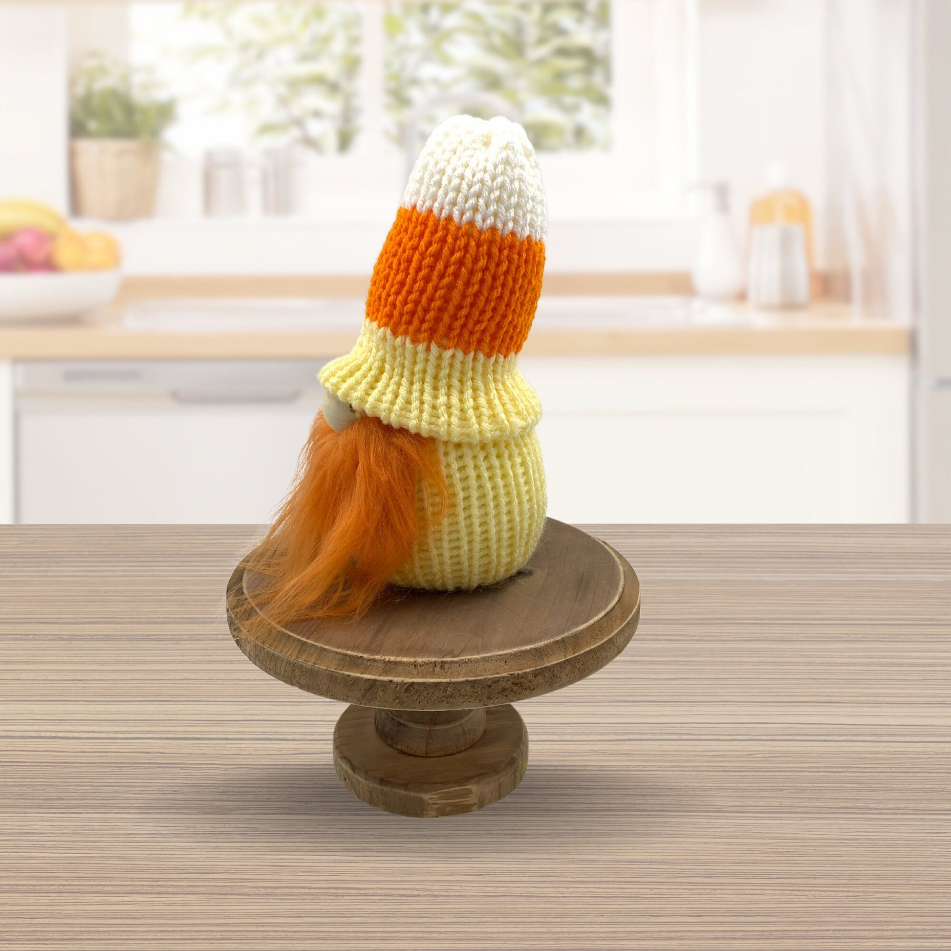 Halloween Candy Gnome / Spooky Season Tiered Tray Decor / Candy Corn Decorations
