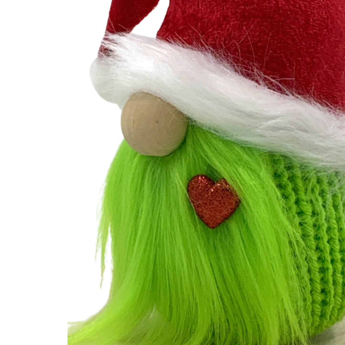 Grumpy Green Gnome / Christmas Tiered Tray Decor / Winter Gnome Decorations