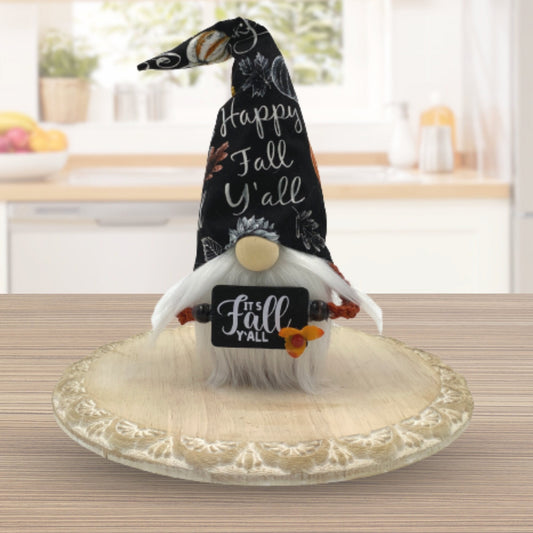 It's Fall Y'all Gnome / Autumn Sayings Tiered Tray Decor / Fall Gnome Decorations