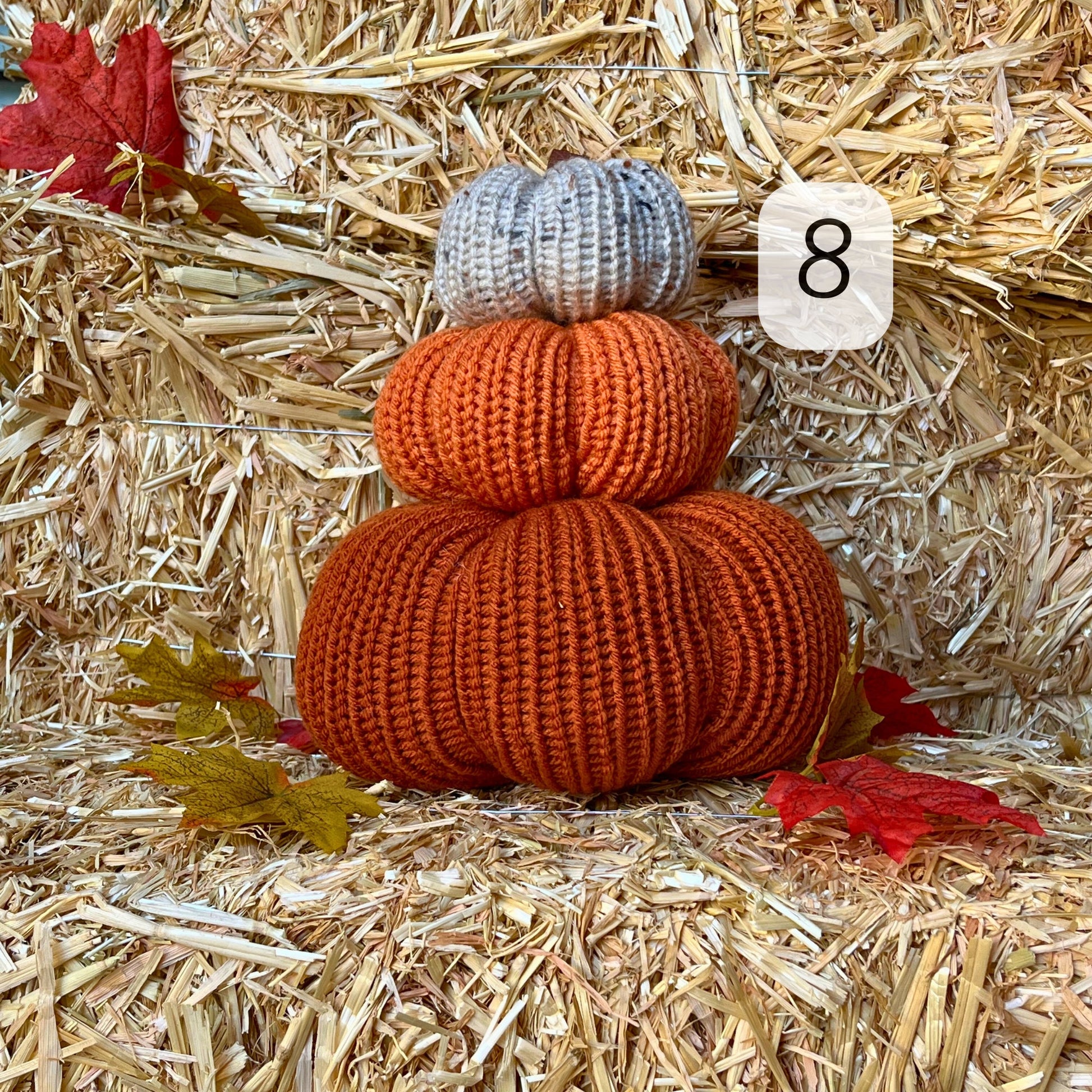 Fall Pumpkins / Pumpkin Spice Autumn Tiered Tray Decor / Rustic Farmhouse Decorations