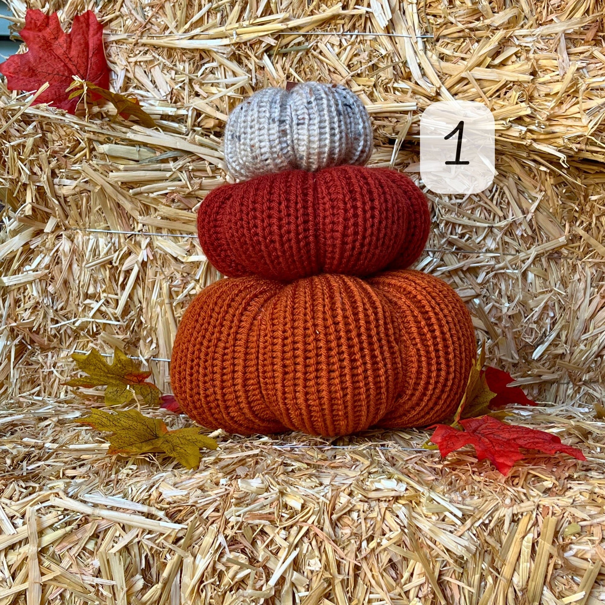 Fall Pumpkins / Pumpkin Spice Autumn Tiered Tray Decor / Rustic Farmhouse Decorations